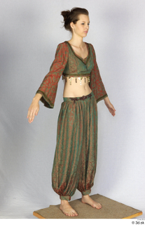  Photos Woman in Belly dancer suit 1 Decorated dress Medieval Belly Dancer Medieval clothing a poses whole body 0008.jpg